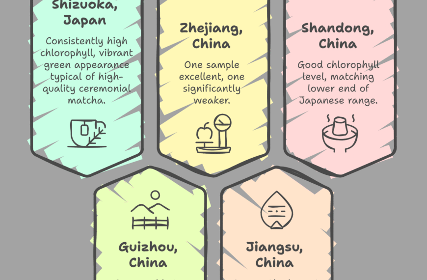 11 Matcha teas from Japan and China were tested: Are they really that different?