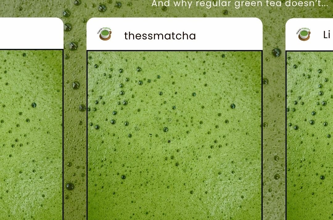Why matcha creates a rich foam, but green tea doesn’t?